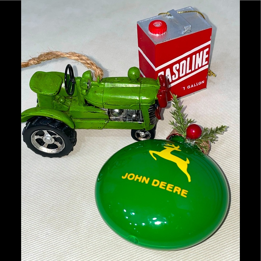John Deere Tractor Ornaments